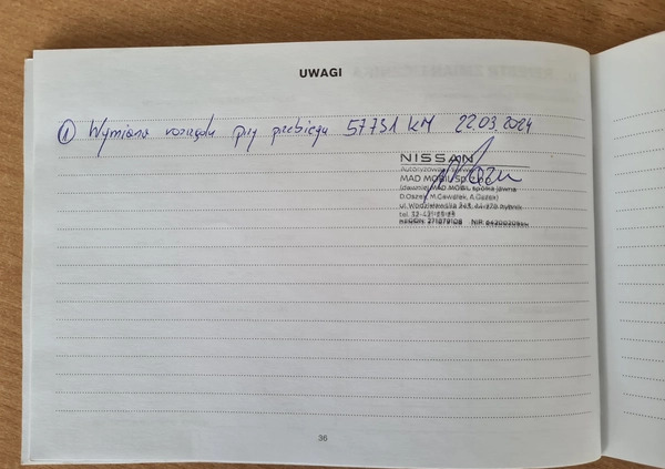 Nissan Qashqai cena 66900 przebieg: 57700, rok produkcji 2016 z Rybnik małe 121